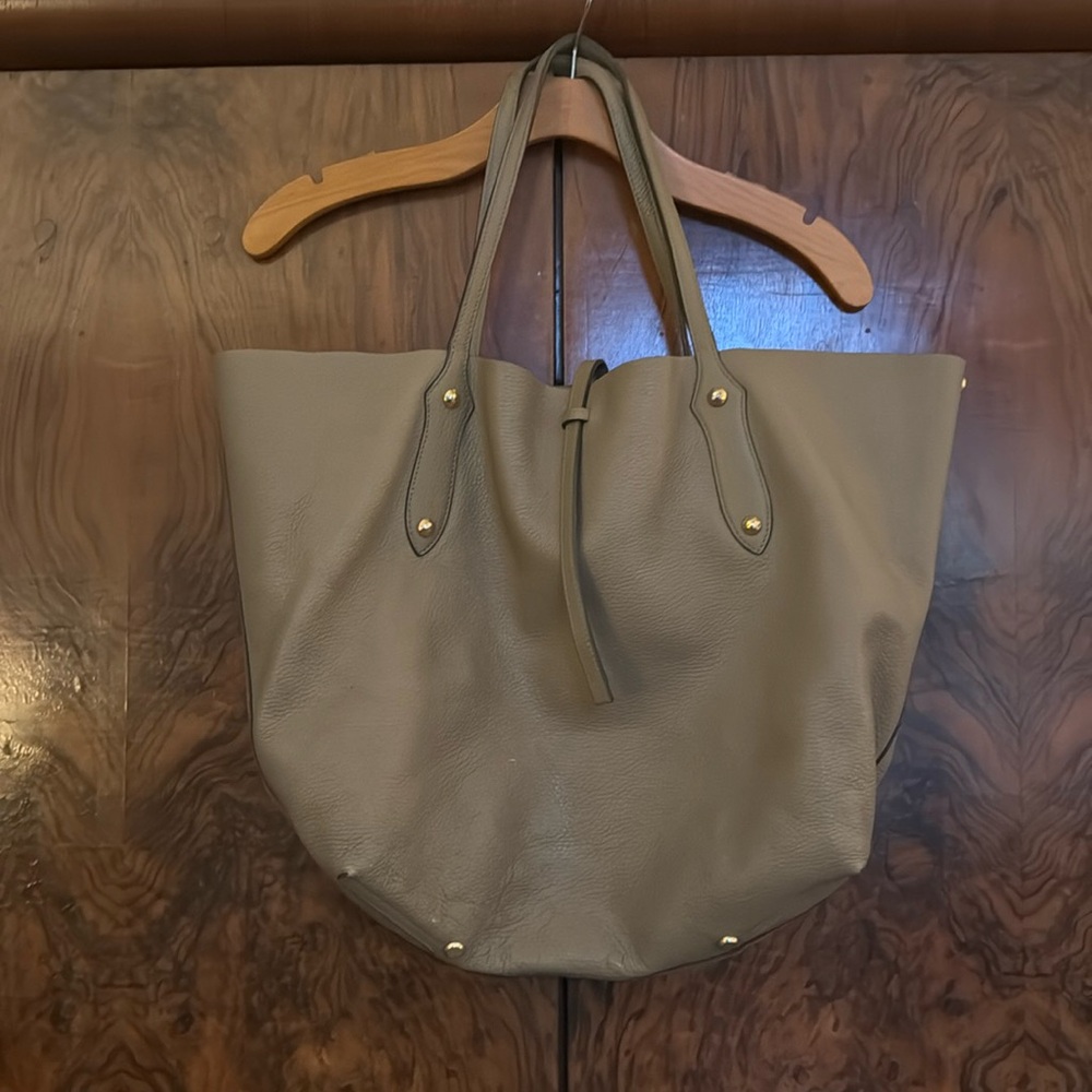 Annabel Ingall Tan leather Isabella tote